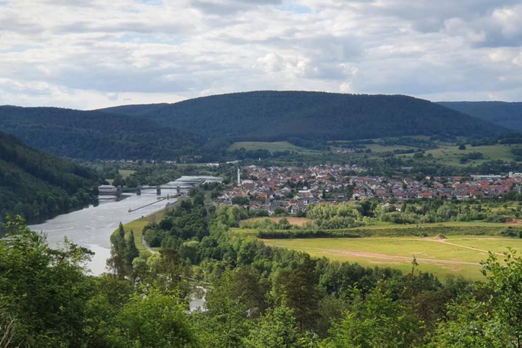 Ferienwohnung 'Burgblick' Wertheim Exterior foto